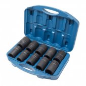 Набор головок ударных глубоких 10пр, 1", 6гр (22,24,27,30,32,33,34,36,38,41) в кейсе Набор головок ударных глубоких 10пр, 1", 6гр (22,24,27,30,32,33,34,36,38,41) в кейсе