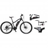 Электровелосипед Fusion(29 км\ч;80км на заряде;36V\ 250W;10,4Ah36V,AL6061;Тормоза-Тектро;9скор,Shimano Altus;Обода29”х25мм,алюм;покр29”х2.10”;до190см)