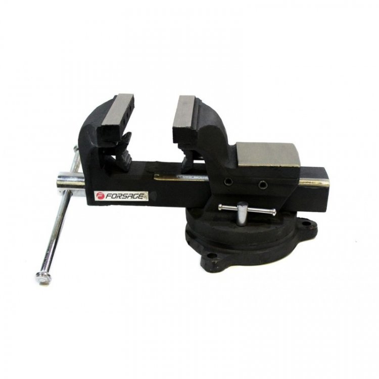 Тиски стальные поворотные с наковальней и съемными губками+захват для труб 4"-100мм Тиски стальные поворотные с наковальней и съемными губками+захват для труб 4"-100мм