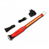 Лампа светодиодная аккумуляторная(3W COB+2W,магнит,180гр.,150/300Lm,3.7V,1800mAh,зарядка12/220V,время раб.2.5-5ч,время заряд.3.5ч,защита гнезда зарядк Лампа светодиодная аккумуляторная(3W COB+2W,магнит,180гр.,150/300Lm,3.7V,1800mAh,зарядка12/220V,время раб.2.5-5ч,время заряд.3.5ч,защита гнезда зарядк