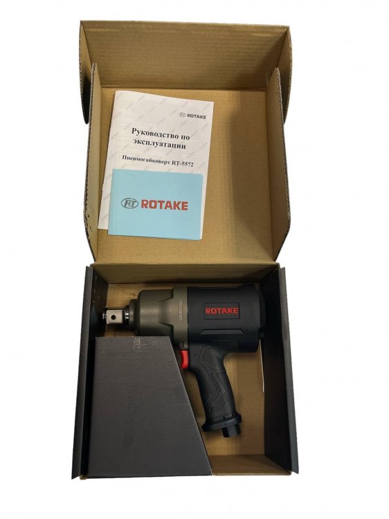 Пневмогайковерт 1", 2100 Нм, арт. № RT-5572 Пневмогайковерт 1", 2100 Нм, арт. № RT-5572