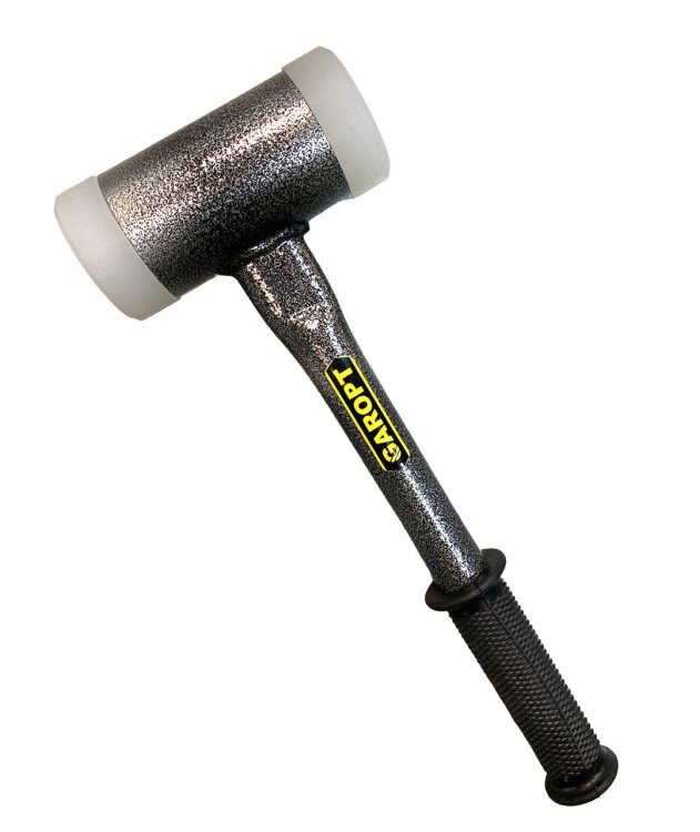 Молоток «без отскока» 1800гр для правки дисков со сменными бойками 60 мм / безынерционный / GAROPT Молоток «без отскока» 1800гр для правки дисков со сменными бойками 60 мм / безынерционный / GAROPT