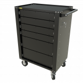 GTH6 Тележка инструментальная Garopt 6 ящиков, БЕЗ ЦВЕТОВЫХ ФАСАДОВ, центральный замок, увеличенные колеса, доводчики, GAROPT Серия "HIGH" GTH6 Тележка инструментальная Garopt 6 ящиков, БЕЗ ЦВЕТОВЫХ ФАСАДОВ, центральный замок, увеличенные колеса, доводчики, GAROPT Серия "HIGH"