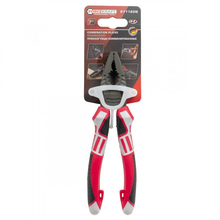 Плоскогубцы комбинированные 7" (180мм)