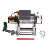 Лебедка автомобильная 3.6т 12V  (стальной трос)