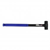 Кувалда с фиберглассовой ручкой и резиновой противоскользящей накладкой (3600г,L-680мм) Кувалда с фиберглассовой ручкой и резиновой противоскользящей накладкой (3600г,L-680мм)