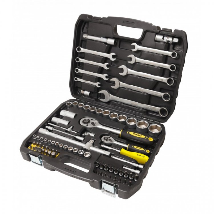 Набор инструментов 82пр. 1/4'', 1/2''(6гр)(4-32мм) Набор инструментов 82пр. 1/4'', 1/2''(6гр)(4-32мм)