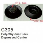 Клипса для крепления внутренней обшивки а/м универсальная пластиковая (100шт/уп.)