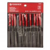 Набор надфилей разнопрофильных 10пр.(L-160мм,Ø4мм),в блистере