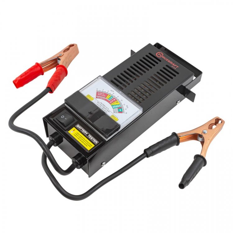 Тестер аккумуляторных батарей аналоговый (12V, 115А)