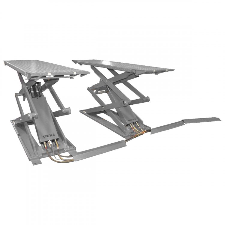 Подъемник ножничный короткий г/п 3000 кг.  напольный