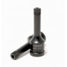 Головка-бита SPLINE глубокая ударная1/2", M10 с отверстием