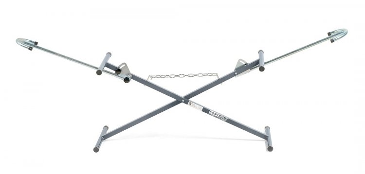 Универсальный Х-образный стенд для ремонта, окраски или сушки элементов автомобиля. KraftWell арт. KRW-HLX