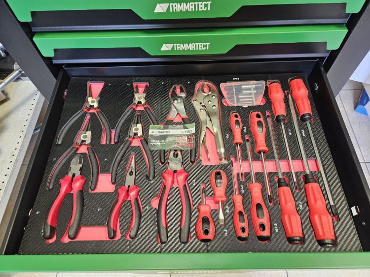 Набор-сет/ набор инструментов (ложемент) 19 предметов, арт. № GTY1227 ,  Horex