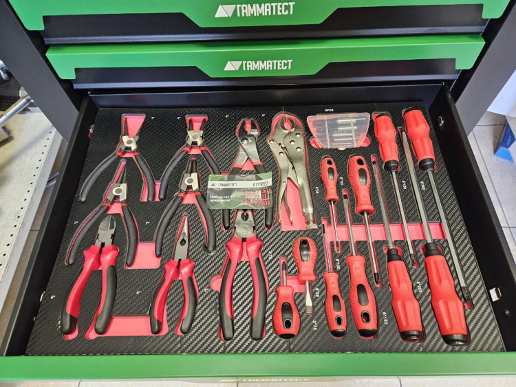Набор-сет/ набор инструментов (ложемент) 19 предметов, арт. № GTY1227 , Horex Набор-сет/ набор инструментов (ложемент) 19 предметов, арт. № GTY1227 , Horex