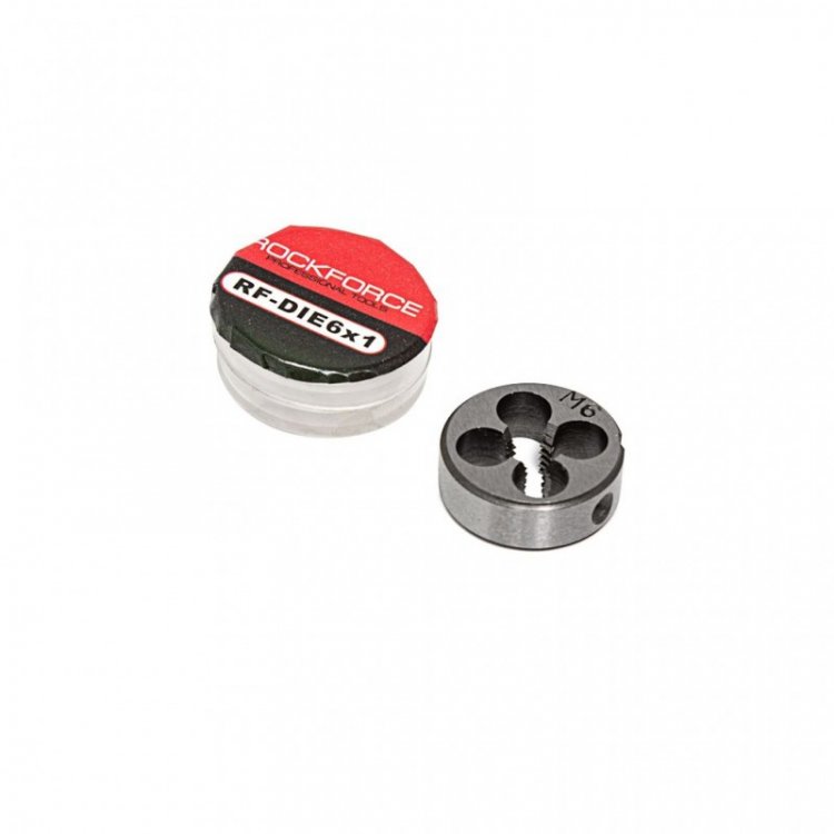 Плашка M6x1.0-Ø20мм, в пластиковом футляре