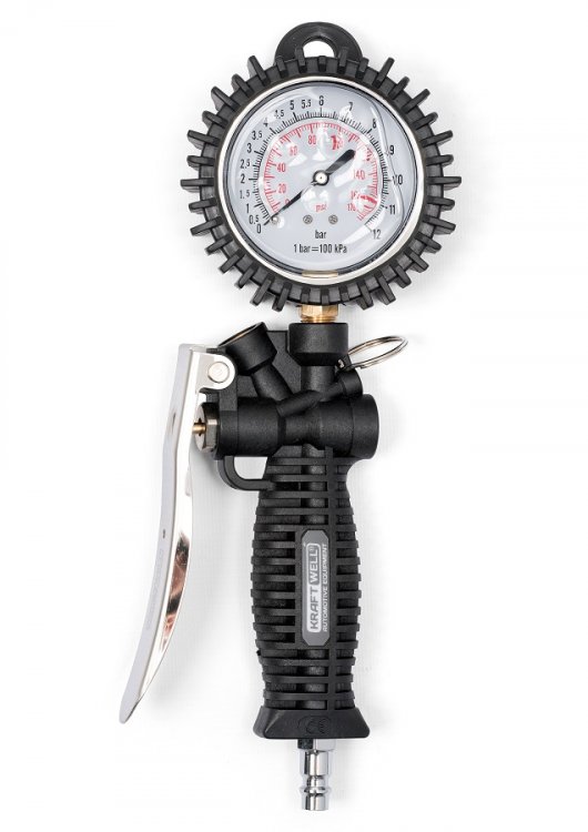 Пистолет с аналоговым жидкостным манометром 12 бар