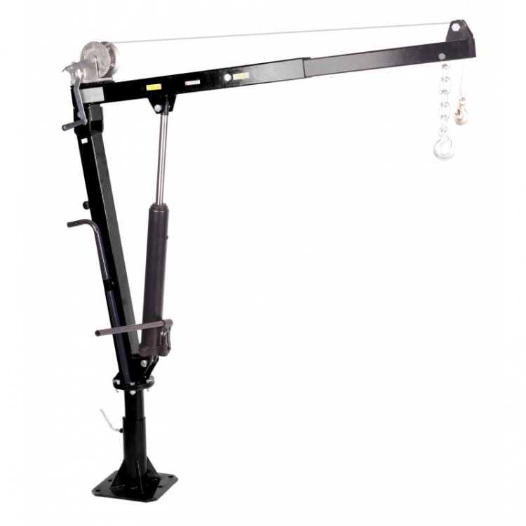 Кран гидравлический для пикапа мини, 1т (высота подъема - 2300мм) Кран гидравлический для пикапа мини, 1т (высота подъема - 2300мм)