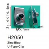 Клипса для крепления внутренней обшивки а/м GM металлическая (100шт/уп.) Клипса для крепления внутренней обшивки а/м GM металлическая (100шт/уп.)