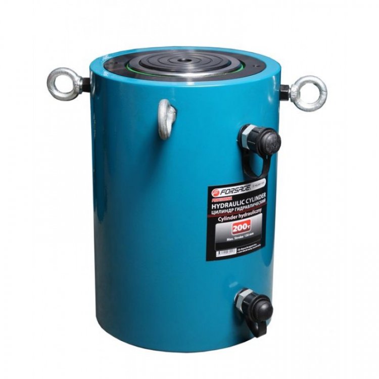 Цилиндр гидравлический двойного действия 200т(ход штока-50мм, Ø штока-135мм,общий Ø-228мм, L-217мм, 700bar)