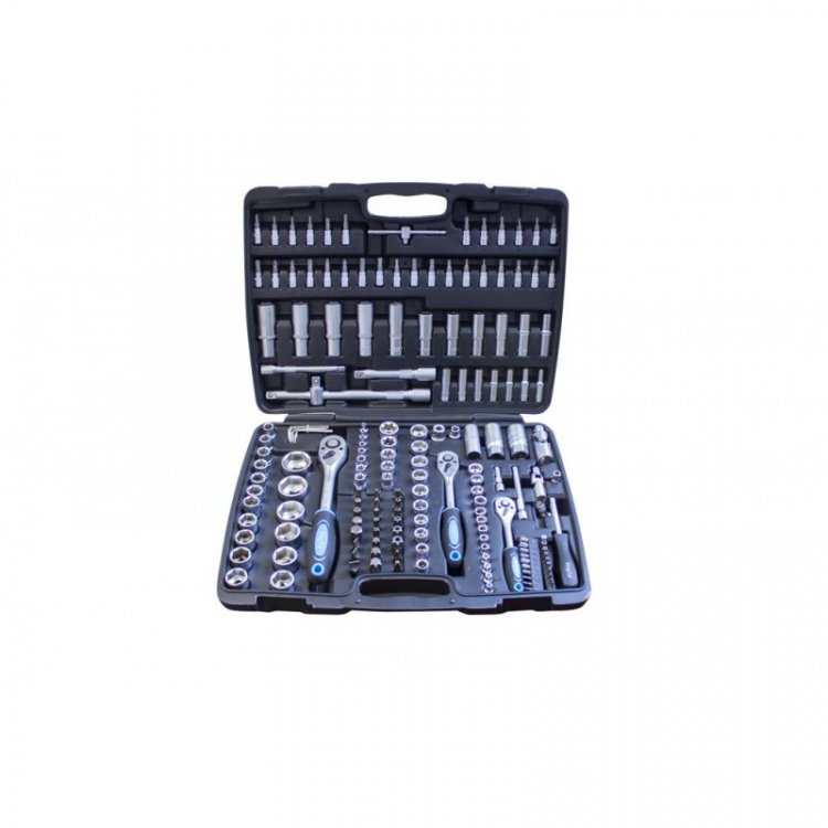 1/2"& 3/8"& 1/4" Набор инструментов 172пр. (4-32мм, 6гр.)