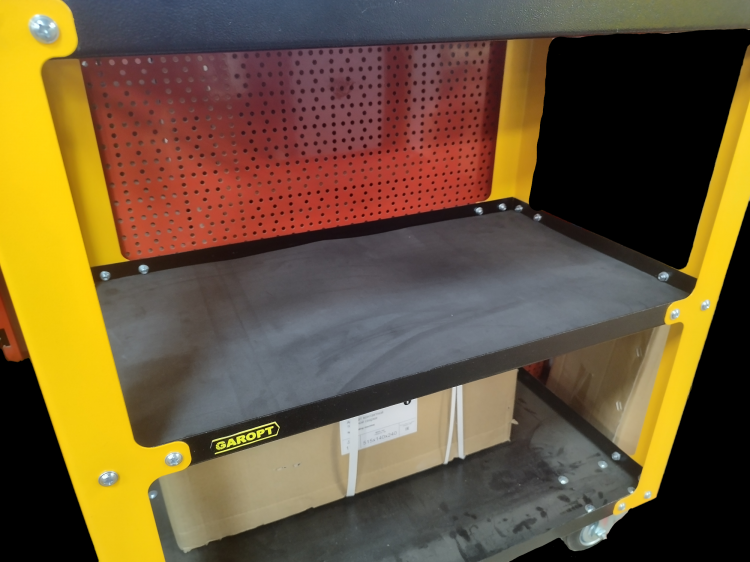 Коврик на полку для инструментальных тележек GAROPT серии No boxes, GT02PAD