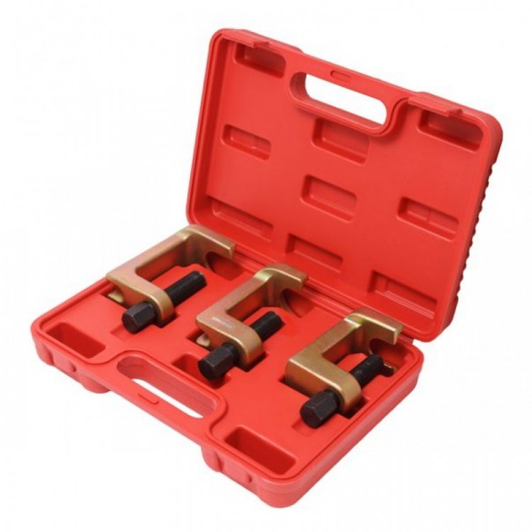 Набор съемников шаровых опор и наконечников рулевых тяг, 3пр.(размер зева - 28, 29, 40мм),в кейсе