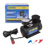 Компрессор автомобильный PA-003 "PARTNER" (18л/мин, 8А)  12V