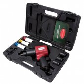 Пневмогайковерт ударный"Twin Hammer" с набором ударных головок 1/2"7пр.(1220Нм,9000rpm,185л/мин,6.3bar+17,19,21мм-для литых дисков;17,19,21мм)в кейсе Пневмогайковерт ударный"Twin Hammer" с набором ударных головок 1/2"7пр.(1220Нм,9000rpm,185л/мин,6.3bar+17,19,21мм-для литых дисков;17,19,21мм)в кейсе