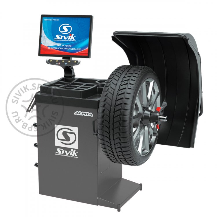 СБМП-40 Л Балансировочный станок ALPHA Luxe серый СБМП-40 Л Балансировочный станок ALPHA Luxe серый