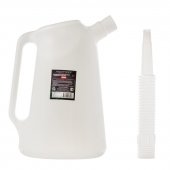 Емкость мерная пластиковая для заливки масла 5л Емкость мерная пластиковая для заливки масла 5л