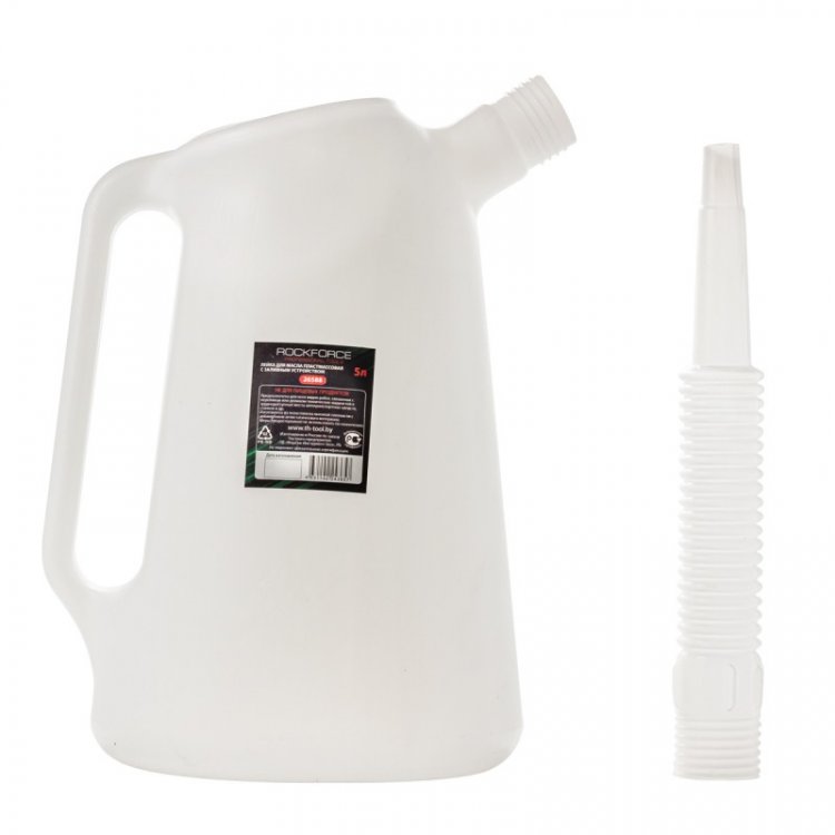 Емкость мерная пластиковая для заливки масла 5л