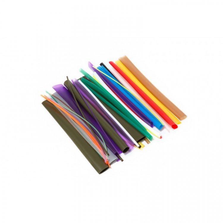 Набор клеевых т/ус"Электрик"(Øдо/после усадки 1.6/08-5 2.4/1.6-5 3.2/1.6-5 4.8/2.4-5 6.4/3.2-4 9.5/4.8-4 12.7/6.4-3 15.8/8.0-3 19.0/9.5мм-3шт;L-200мм)