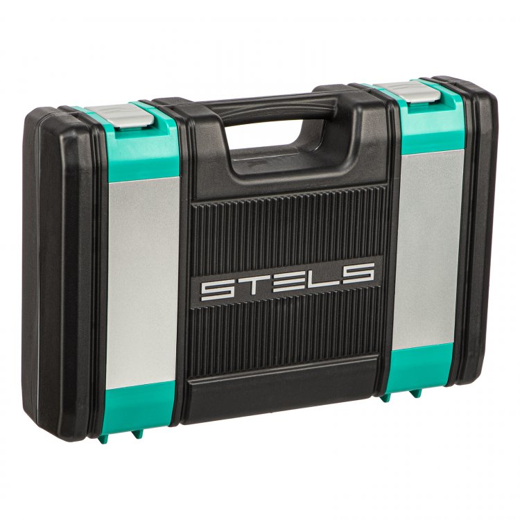 Набор инструментов 94 предмета, 12гранные головки, Stels Набор инструментов 94 предмета, 12гранные головки, Stels