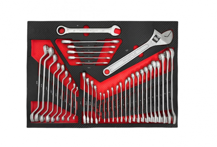 Набор-сет/ набор инструментов (ложемент) 39 предметов, арт. № GTY1226, horex