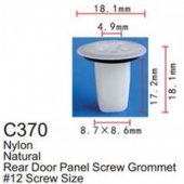 Клипса для крепления внутренней обшивки а/м Ниссан пластиковая (100шт/уп.)