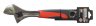 Ключ разводной с резиновой рукояткой 12"-300мм (захват 35мм), на пластиковом держателе Ключ разводной с резиновой рукояткой 12"-300мм (захват 35мм), на пластиковом держателе