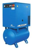 Винтовой компрессор ВК5Т-15-270, ресивер 270 литров , производительность 270л/мин,  рабочее давление 15 бар, мощность двигателя 4кВт, вес 320 кг, габариты 1700х680х1500мм. REMEZA, Республика Беларусь