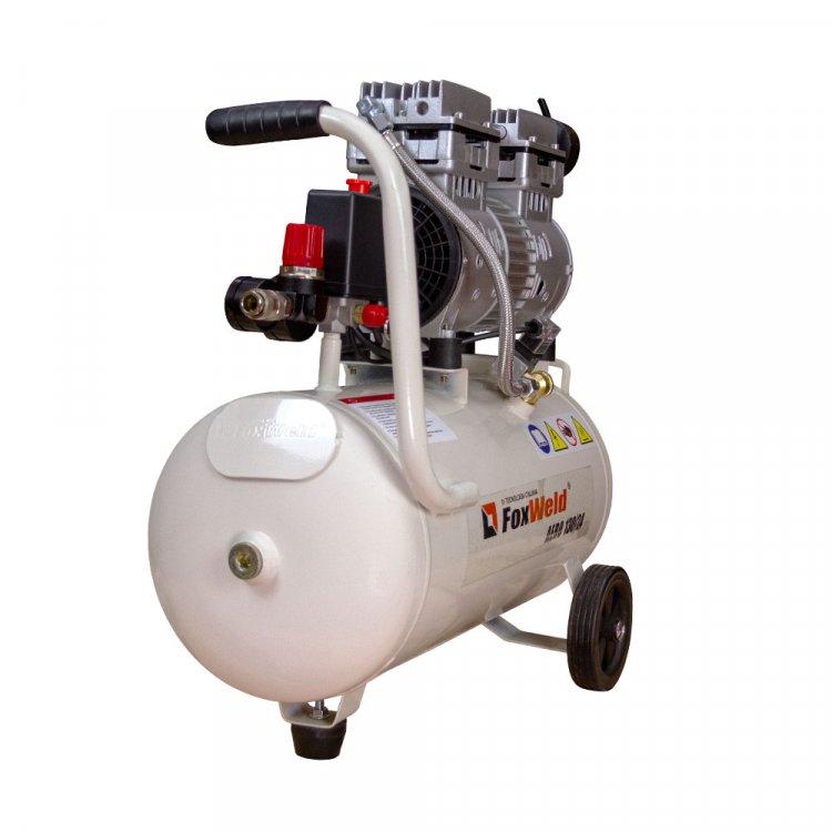 Безмасляный коаксиальный компрессор AERO 130/24 oil-free - AEROMAX 130/24 – масляный ременной компрессор с ресивером 24л. Высокопроизводительная модель, которая подойдет для эпизодических работ с пневмоинструментом быстрой накачки, эффективной проду Безмасляный коаксиальный компрессор AERO 130/24 oil-free - AEROMAX 130/24 – масляный ременной компрессор с ресивером 24л. Высокопроизводительная модель, которая подойдет для эпизодических работ с пневмоинструментом быстрой накачки, эффективной проду