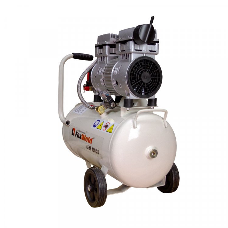 Безмасляный коаксиальный компрессор AERO 130/24 oil-free - AEROMAX 130/24 – масляный ременной компрессор с ресивером 24л. Высокопроизводительная модель, которая подойдет для эпизодических работ с пневмоинструментом быстрой накачки, эффективной проду Безмасляный коаксиальный компрессор AERO 130/24 oil-free - AEROMAX 130/24 – масляный ременной компрессор с ресивером 24л. Высокопроизводительная модель, которая подойдет для эпизодических работ с пневмоинструментом быстрой накачки, эффективной проду