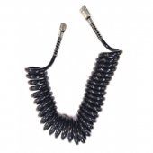 Шланг витой полиуретановый для аэрографа с резьбовыми наконечниками 1/8"(F)x1/8"(F)(3м)