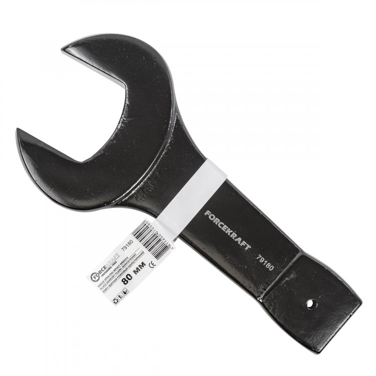 Ключ рожковый ударный односторонний 80мм