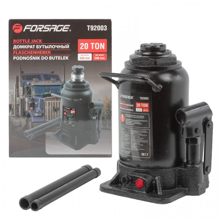 Домкрат бутылочный гидравлический 20т Домкрат бутылочный гидравлический 20т