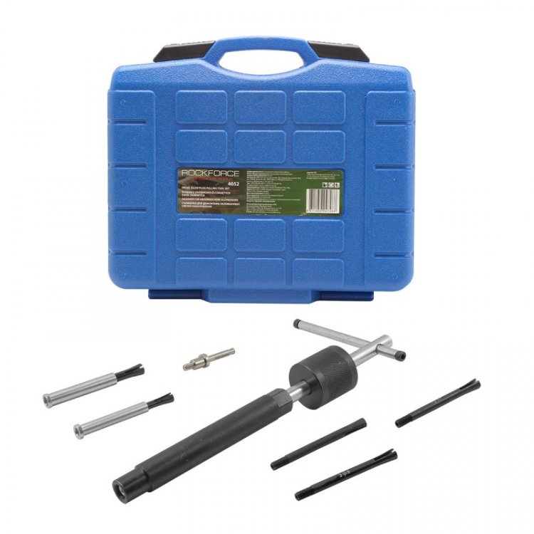 Съемники для демонтажа заломанных свечей накаливания,в кейсе Съемники для демонтажа заломанных свечей накаливания,в кейсе