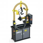 Станок для правки литых дисков, один цилиндр, ручное вращение 380В KraftWell