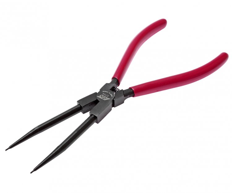 Съемник внутренних стопорных колец (щипцы удлиненные изогнутые) длина 225мм