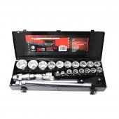 Набор инструментов 24пр. 3/4''6гр.(17,19,21,22,24,27,30,32,33,34,35,36,38,41,46,50), в кейсе