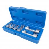 Набор головок разрезных 3/8" 1/2", 6пр. (10, 11, 12, 14, 17, 19мм), в кейсе