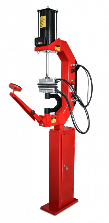 Этна П  (ВЭП3.000.000-14СБ) Электрический вулканизатор (220В, 1200Вт с двумя нагр. элементами t=145ºС, таймером, скобой, лапой поддержки и пневмоприводом)