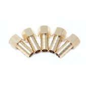 Штуцер пневматический внутр. резьба 1/4"- "елочка" 8мм, к-т 5шт. Штуцер пневматический внутр. резьба 1/4"- "елочка" 8мм, к-т 5шт.